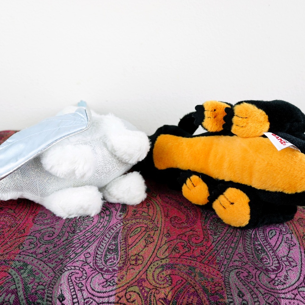 Ganz Webkinz Lava Dragon HM463 and Ice Dragon HM396 - Picture 2 of 8